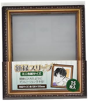 Amazon.co.jp: CONC CO284 額縁スリーブ ミニ色紙サイズ